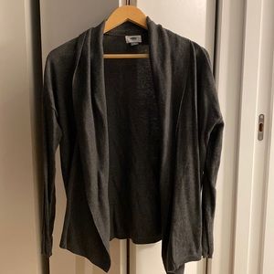Grey cardigan